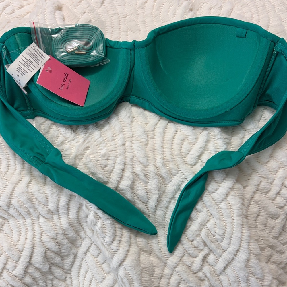 Kate Spade Teal Bikini Set - Picture 3 of 5